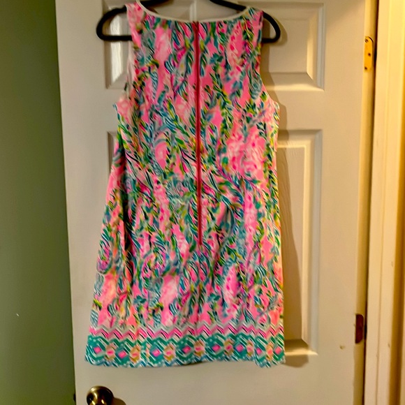 Lilly Pulitzer size 12 dress. Worn once. Comes from a non-smoking house. $100.00 - Picture 2 of 3